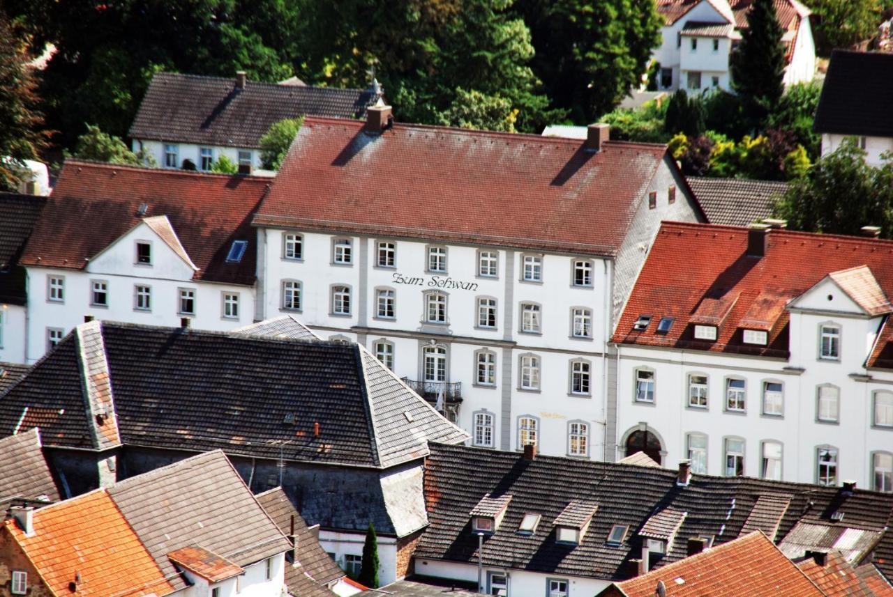 Historisches Hotel Zum Schwan Бад-Карлсхафен Экстерьер фото
